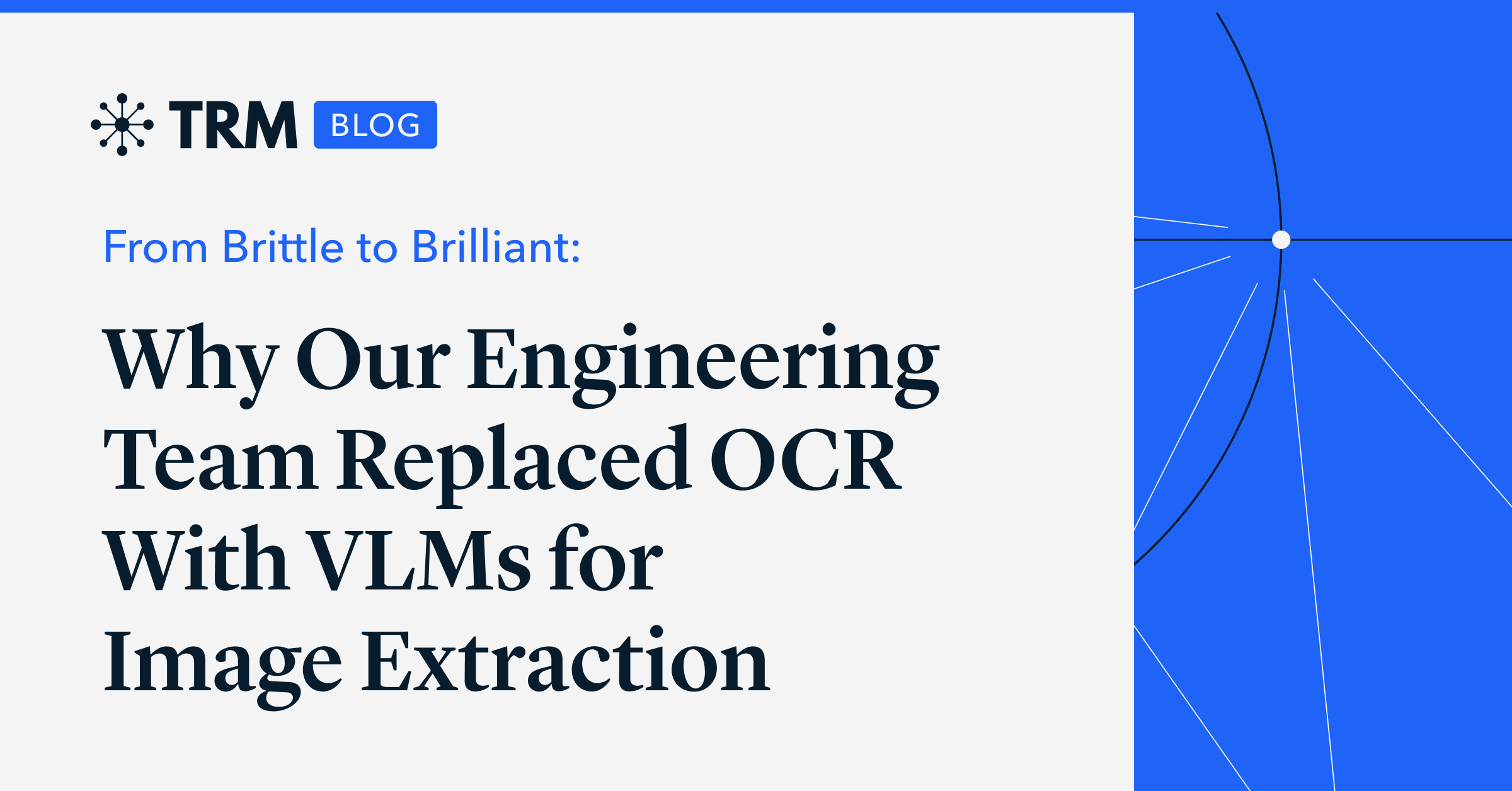 From Brittle to Brilliant: Why We Replaced OCR with VLMs for Image Extraction