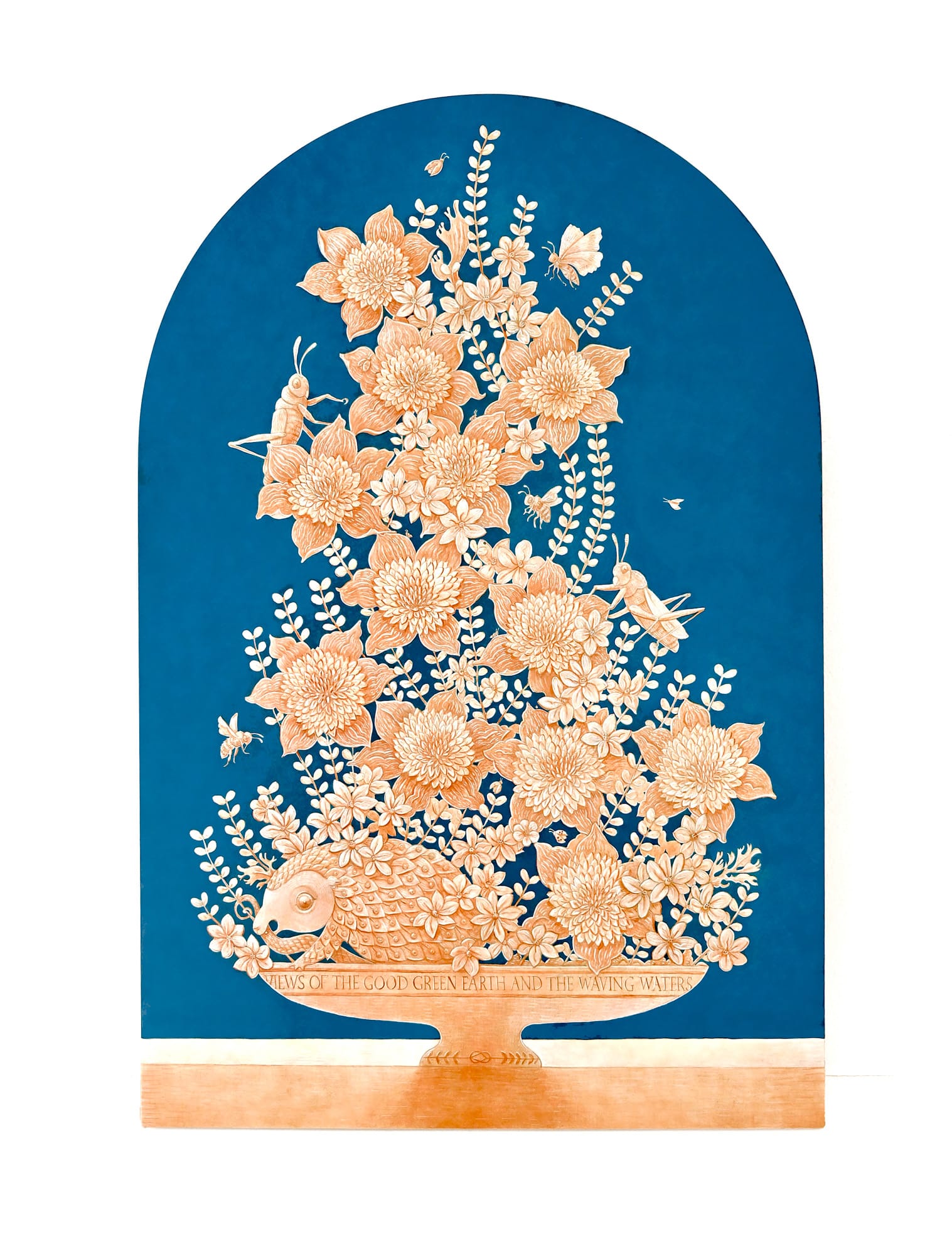 E.E. Kono, Number Eight (2025), 36 in x 24 in.