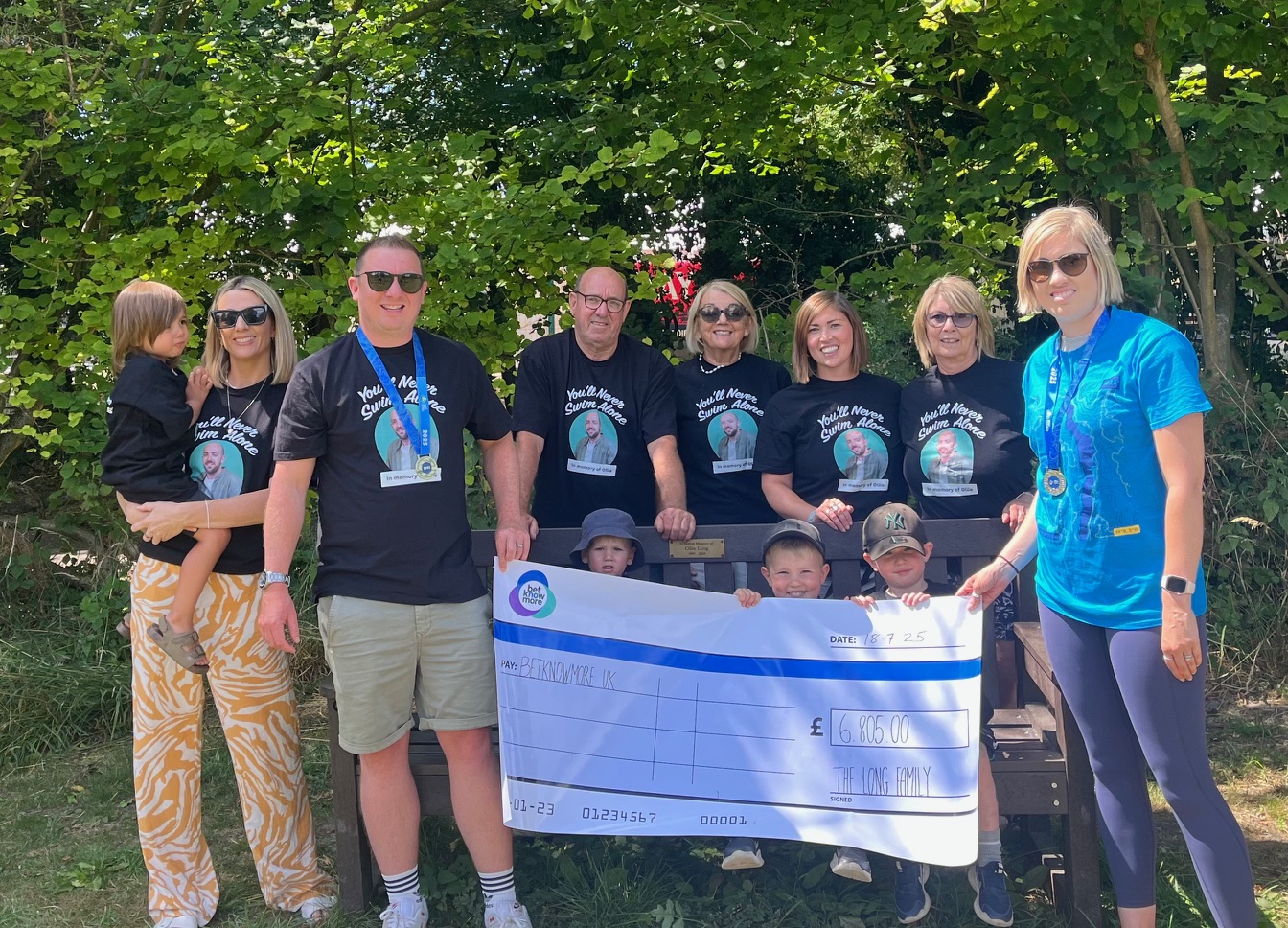 Swimming for Ollie and Raising Vital Funds for Betknowmore UK