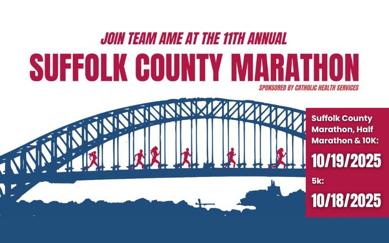 RUN WITH TEAM AME AT THE SUFFOLK COUNTY MARATHON