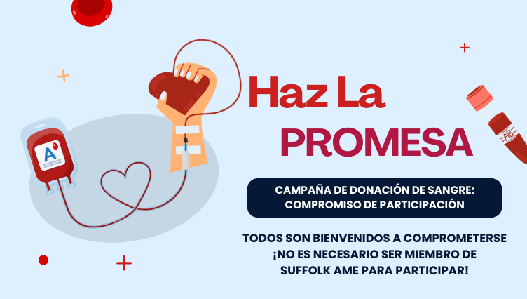 CAMPAÑA DE DONACIÓN DE SANGRE DEL NOMBRE DE SUFFOLK: COMPROMISO DE PARTICIPACIÓN