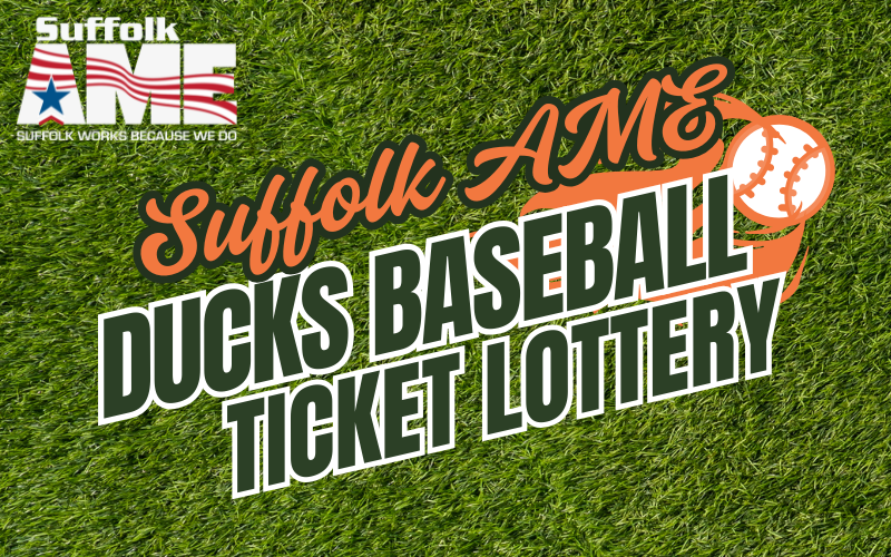 LONG ISLAND DUCKS HOME GAMES TICKET LOTTERY FOR SUFFOLK AME MEMBERS