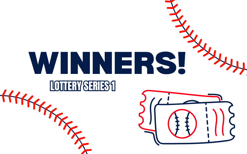 DUCKS TICKET WINNERS - LOTTERY SERIES 1 