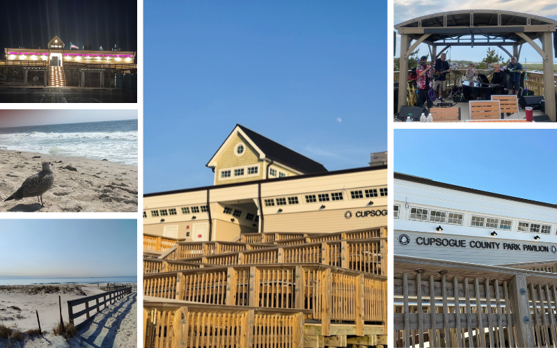 THANK YOU TO MEMBERS WHO WORKED ON CUPSOGUE BEACH PAVILION