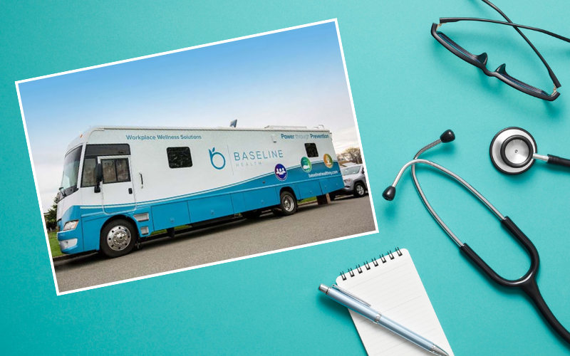 BASELINE MOBILE HEALTH UNIT AT AME HQ - AUGUST 26TH