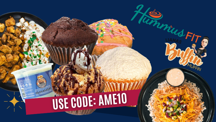 NEW DISCOUNT: HUMMUS FIT & BUFFIN MUFFIN