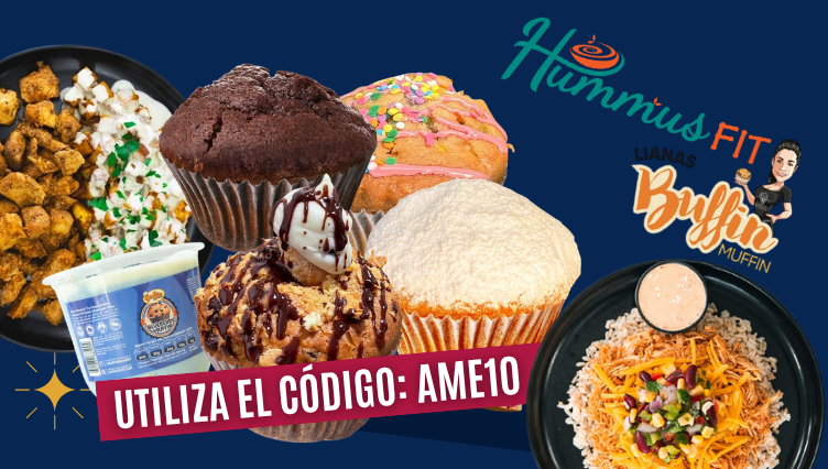 NUEVO DESCUENTO: HUMMUS FIT Y BUFFIN MUFFIN