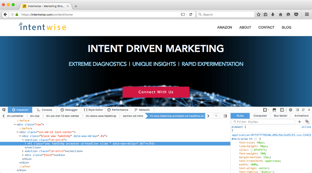 firefox developer tool
