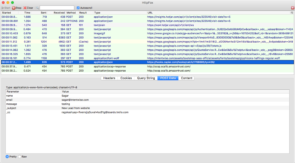 query string