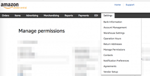Guide to Manage Access on Vendor Central Portal