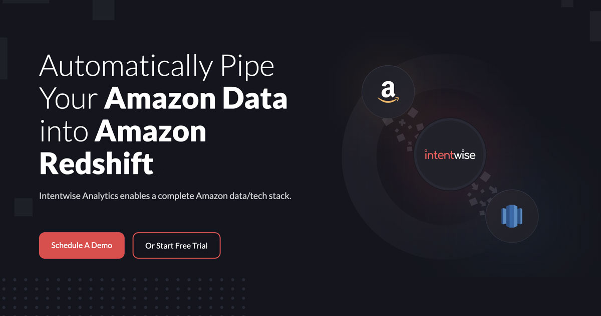Amazon Data to Amazon Redshift | Intentwise
