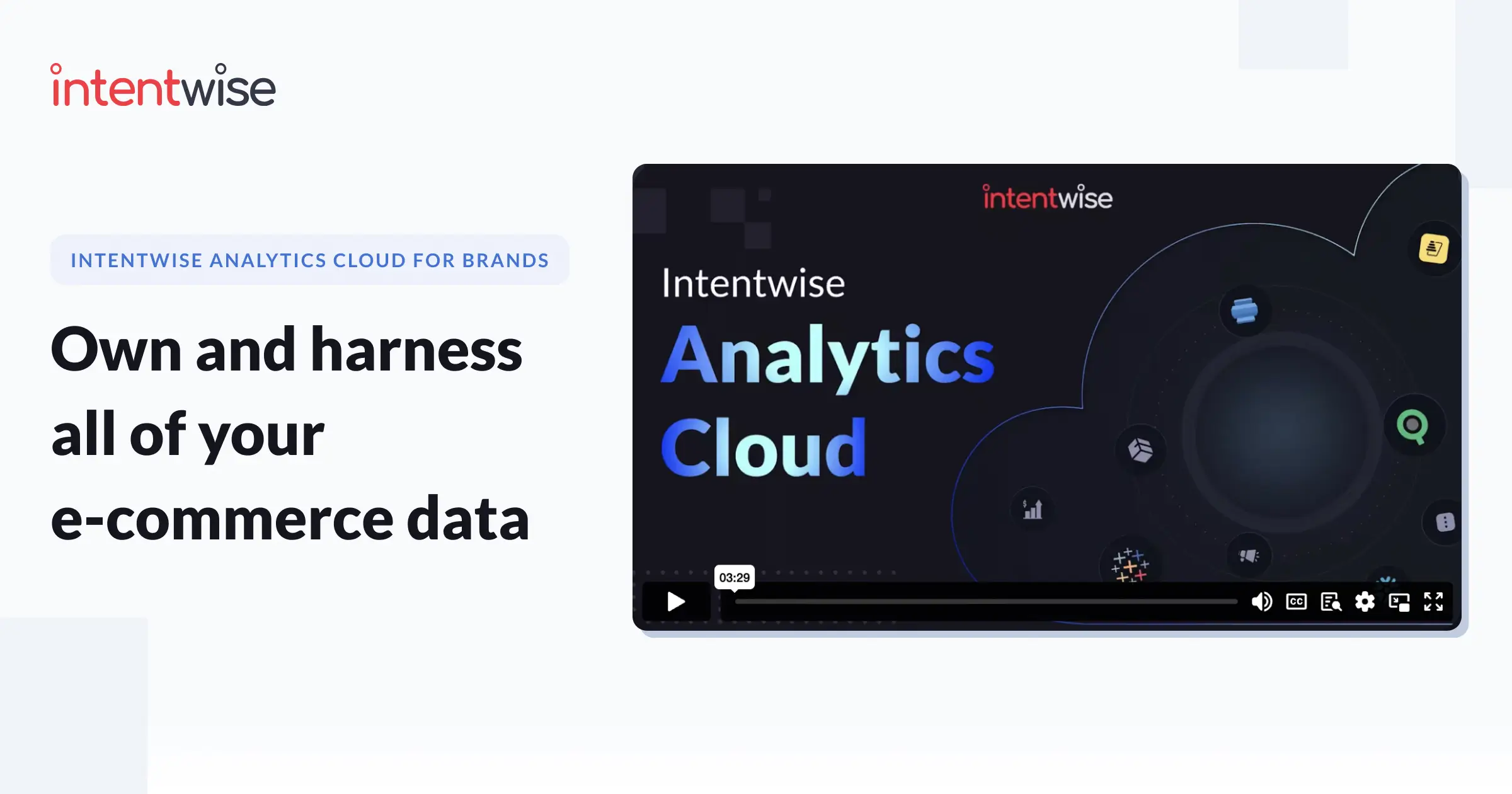 Analytics Cloud for Amazon and Ecommerce Data | Intentwise