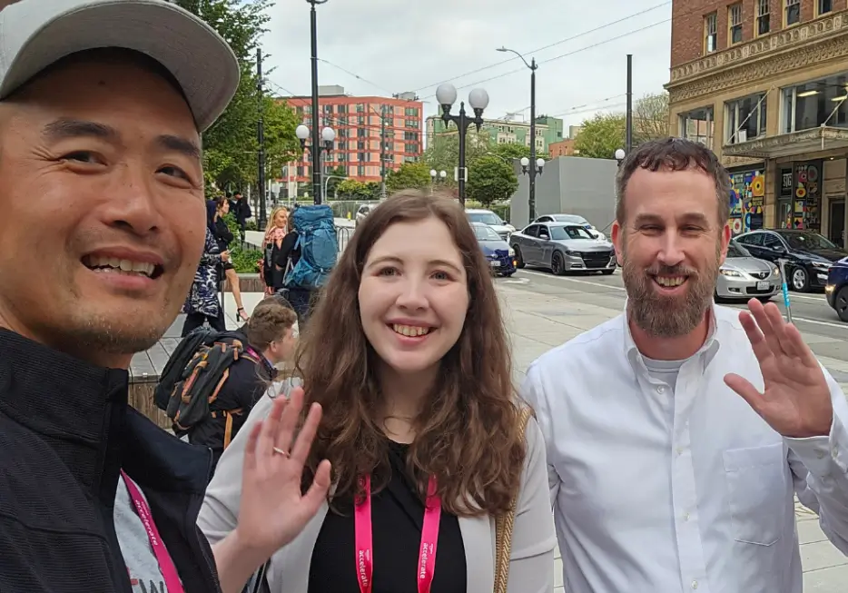 Picture of the Intentwise team at Amazon Accelerate 2024
