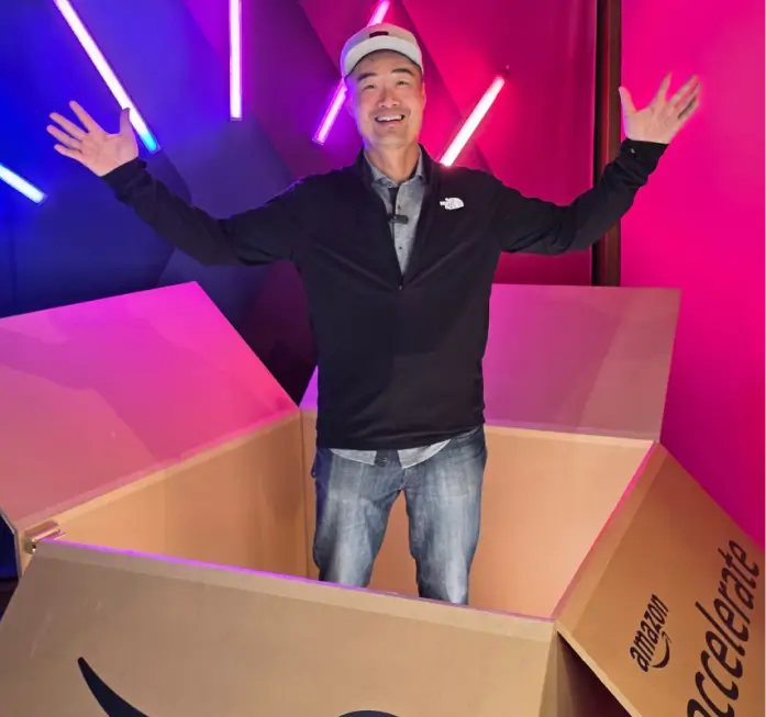 Picture of the Intentwise team at Amazon Accelerate 2024