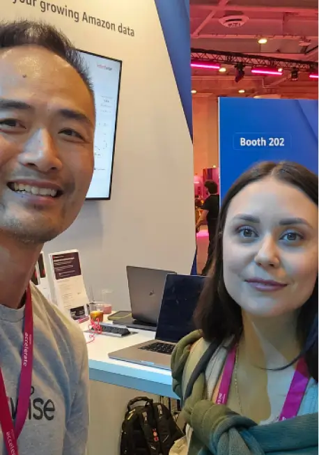 Picture of the Intentwise team at Amazon Accelerate 2024