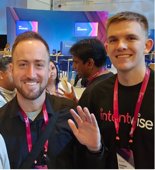 Picture of the Intentwise team at Amazon Accelerate 2024
