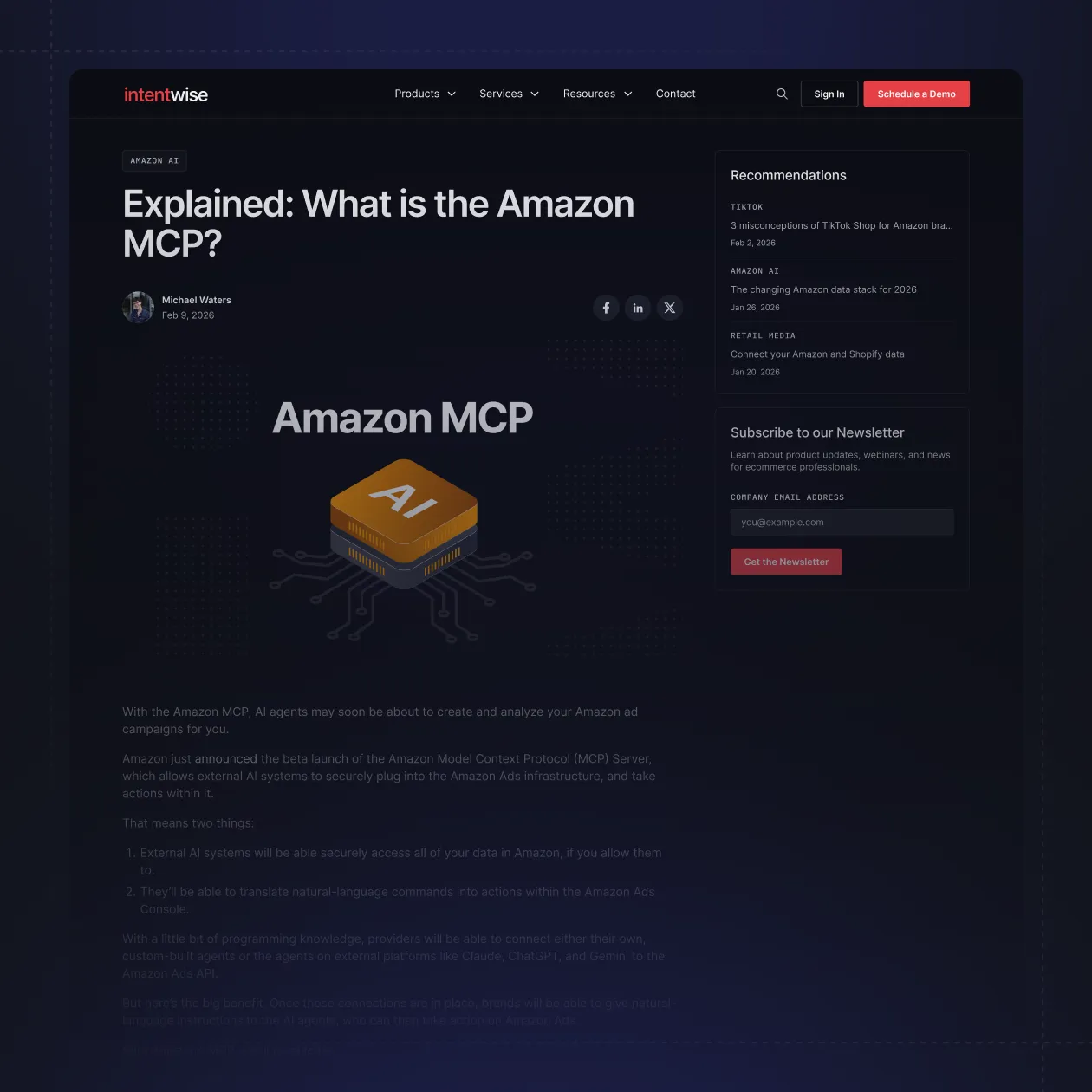 Intentwise platform
