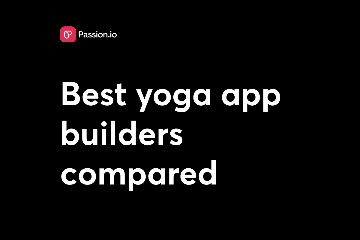 Best yoga app builders