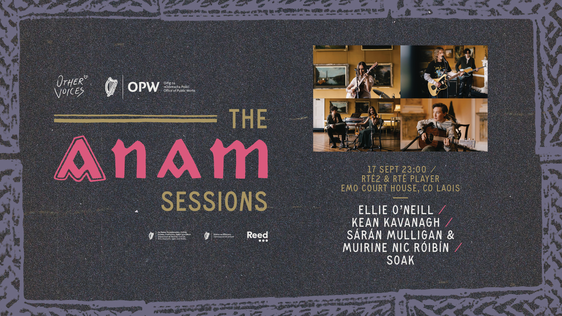 What’s On This Week: The Anam Sessions