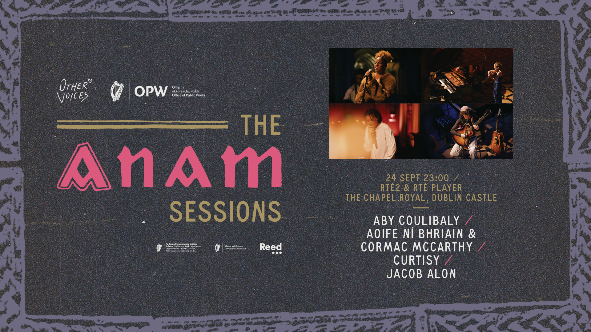 What’s On This Week: The Anam Sessions