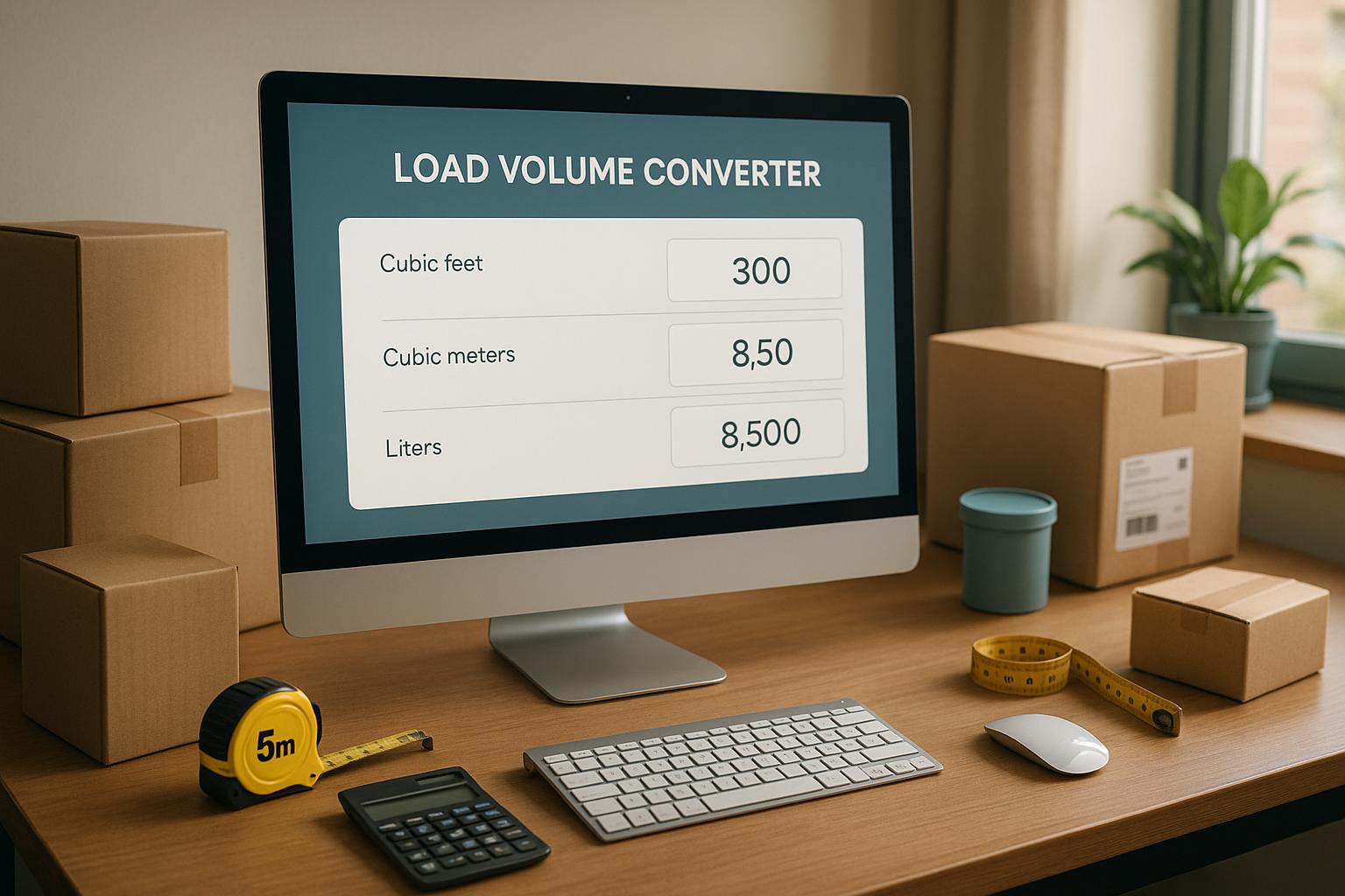 Load Volume Converter for Shipping Needs