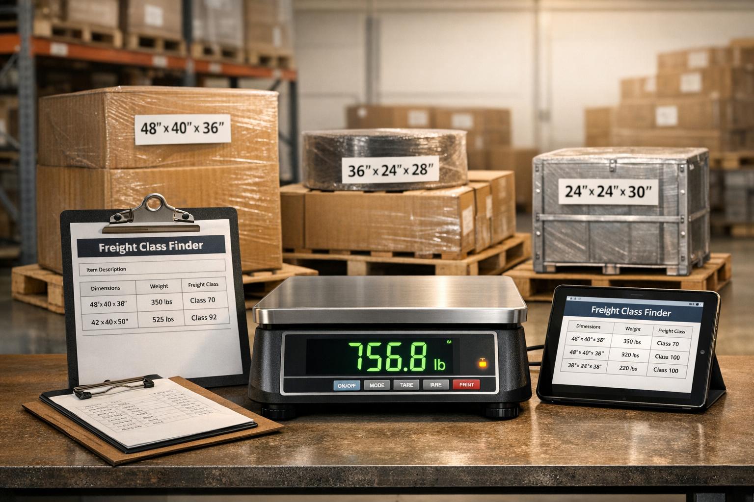 Freight Class Finder