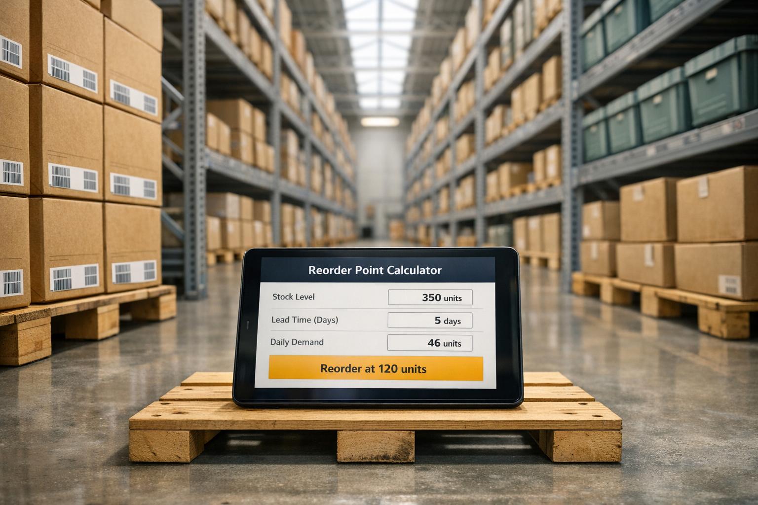 Inventory Reorder Point Calculator