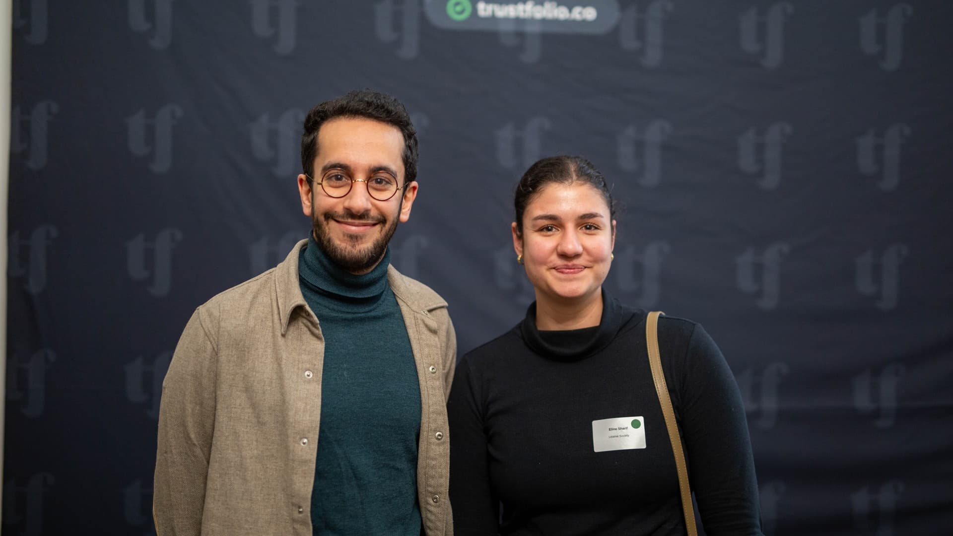 André Farah et Eline Sharif aux TrustAwards