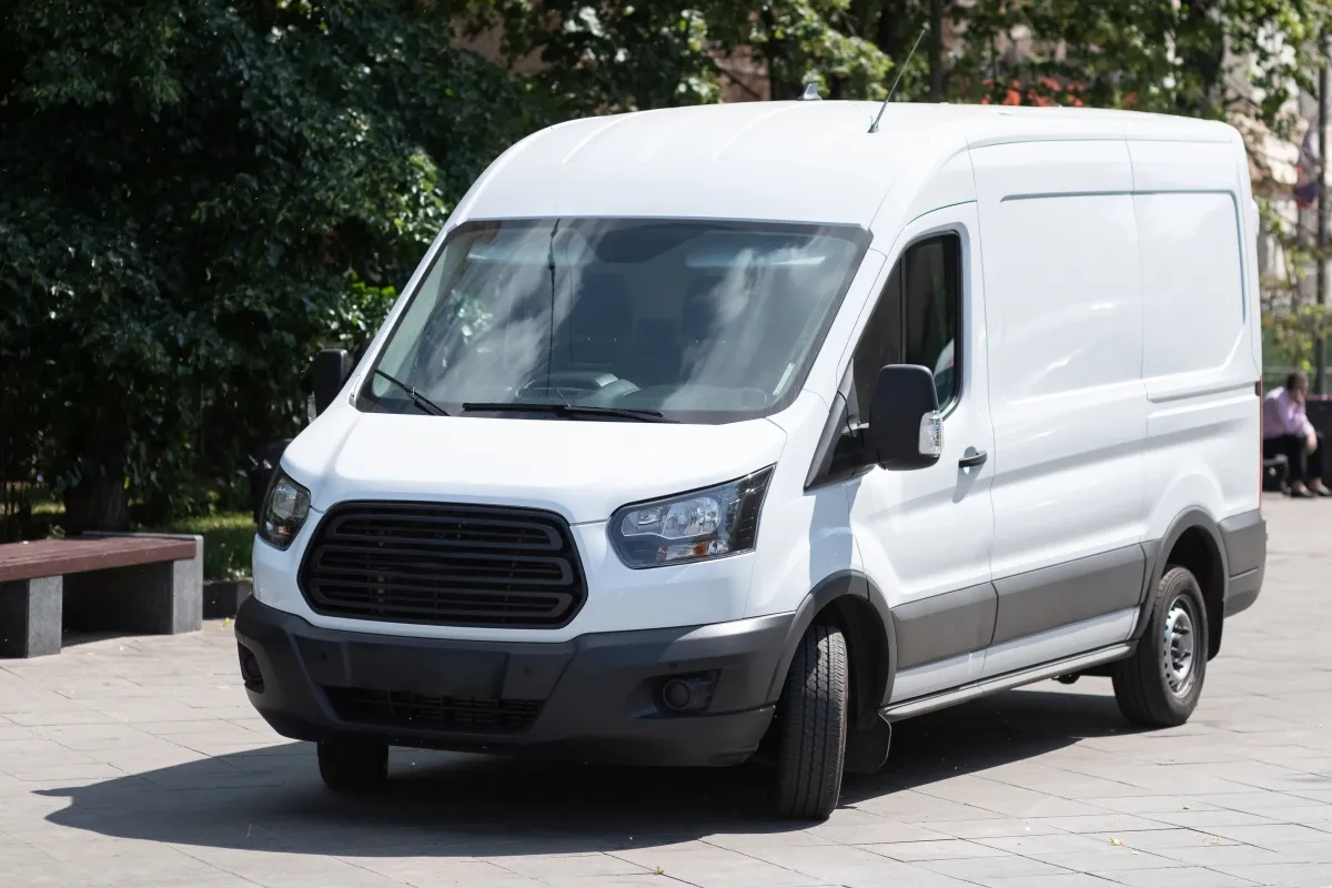 A cargo van