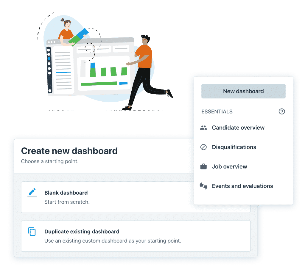 Create a new recruitment dashboard in Recruitee 