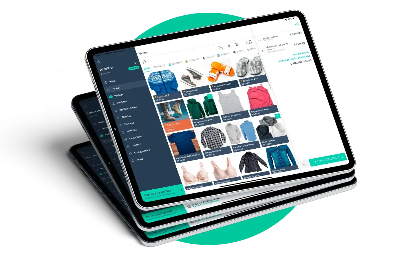 controle de estoque Kyte