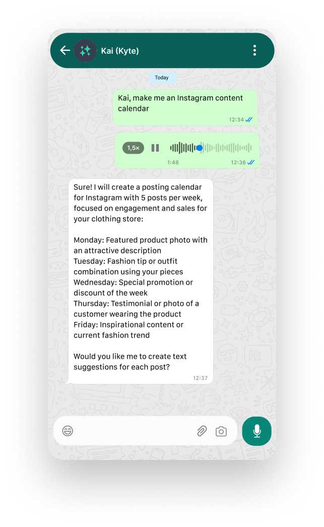 Dashboard mockup