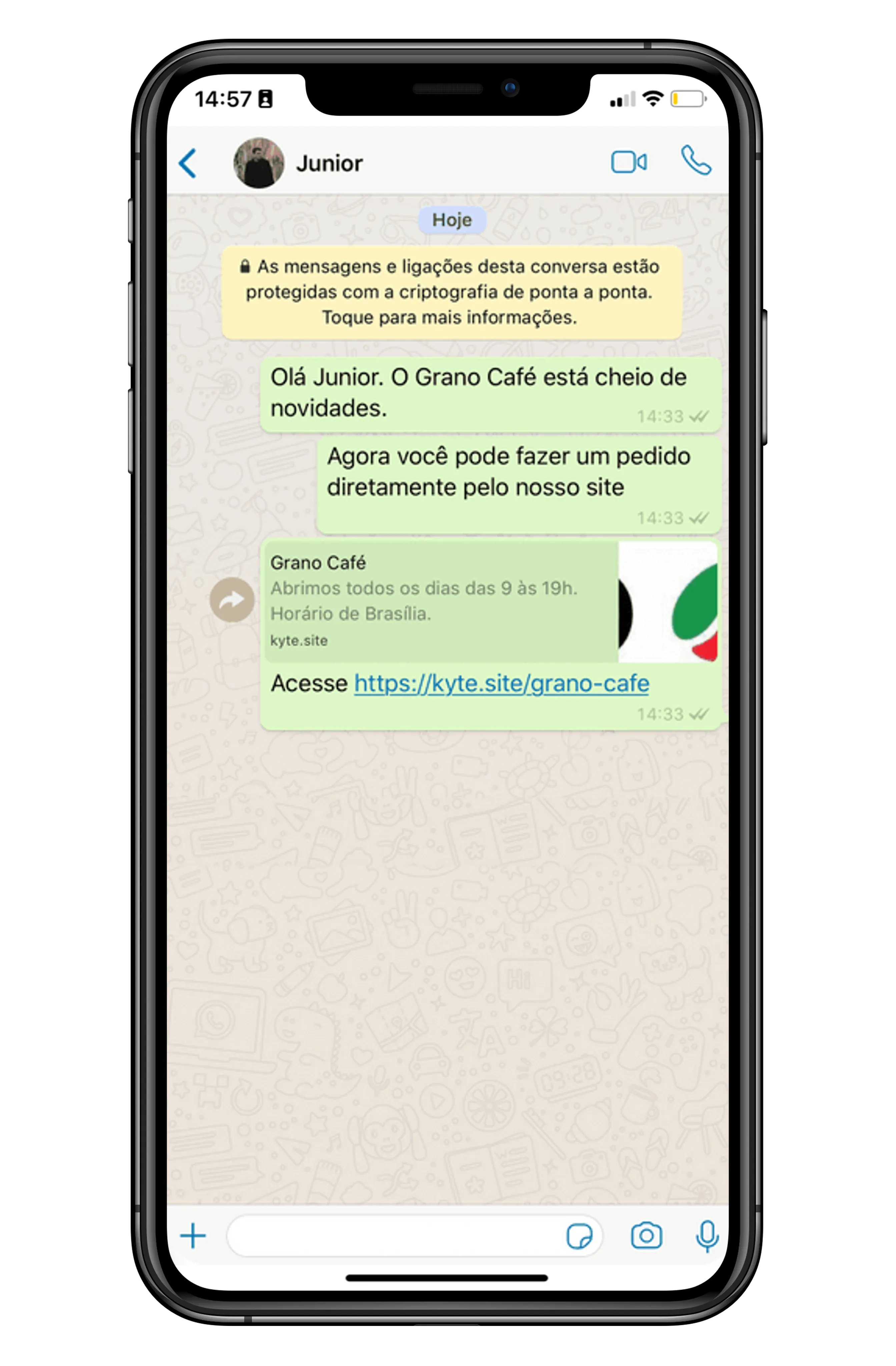 Catálogo online para vender no WhatsApp