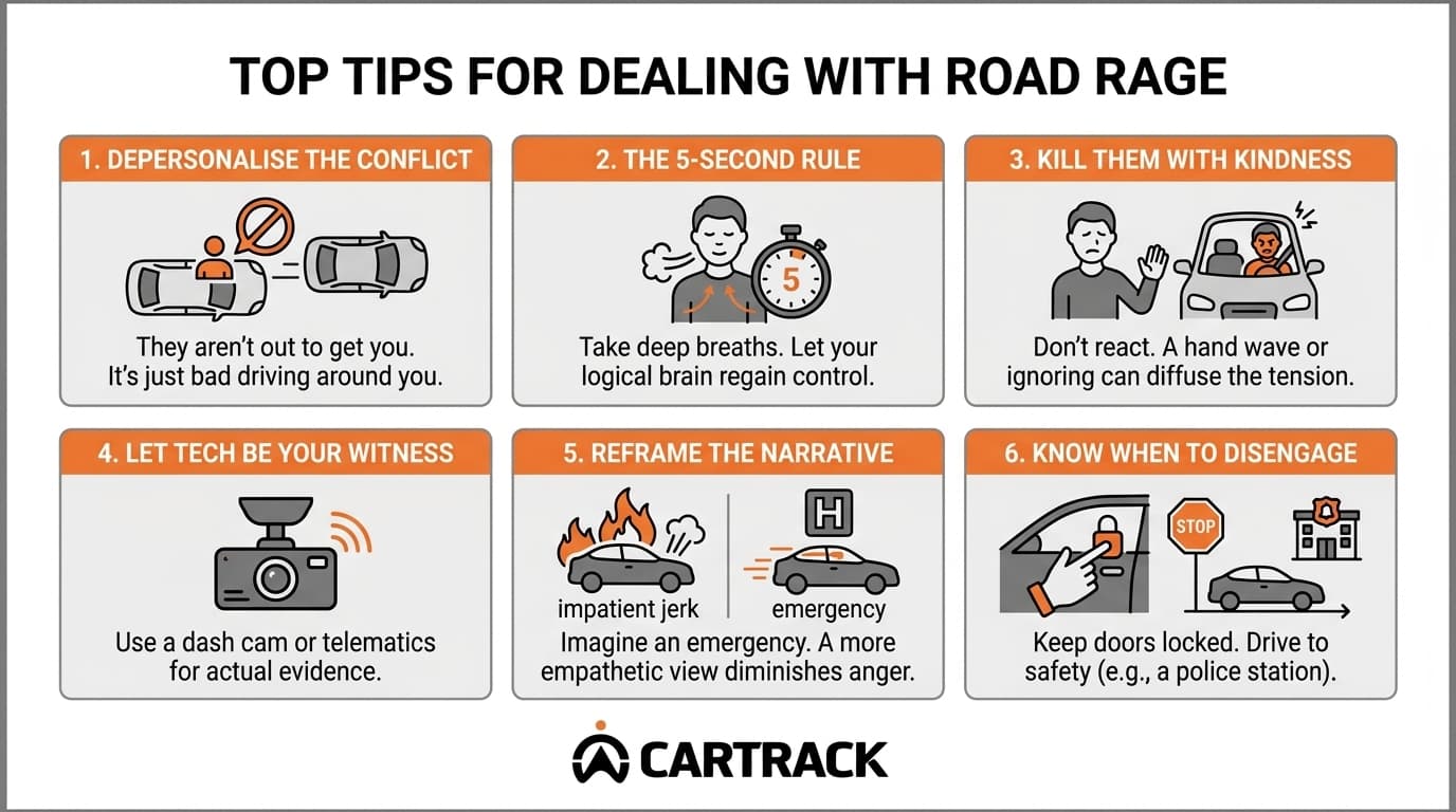 top tips for dealing with road age