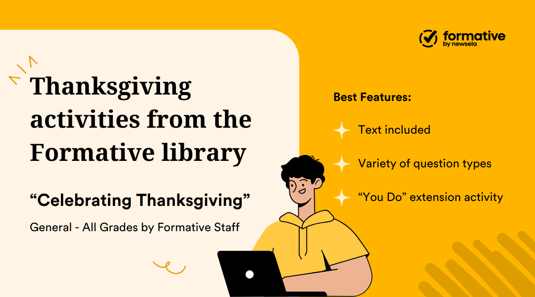Celebrating Thanksgiving Activity