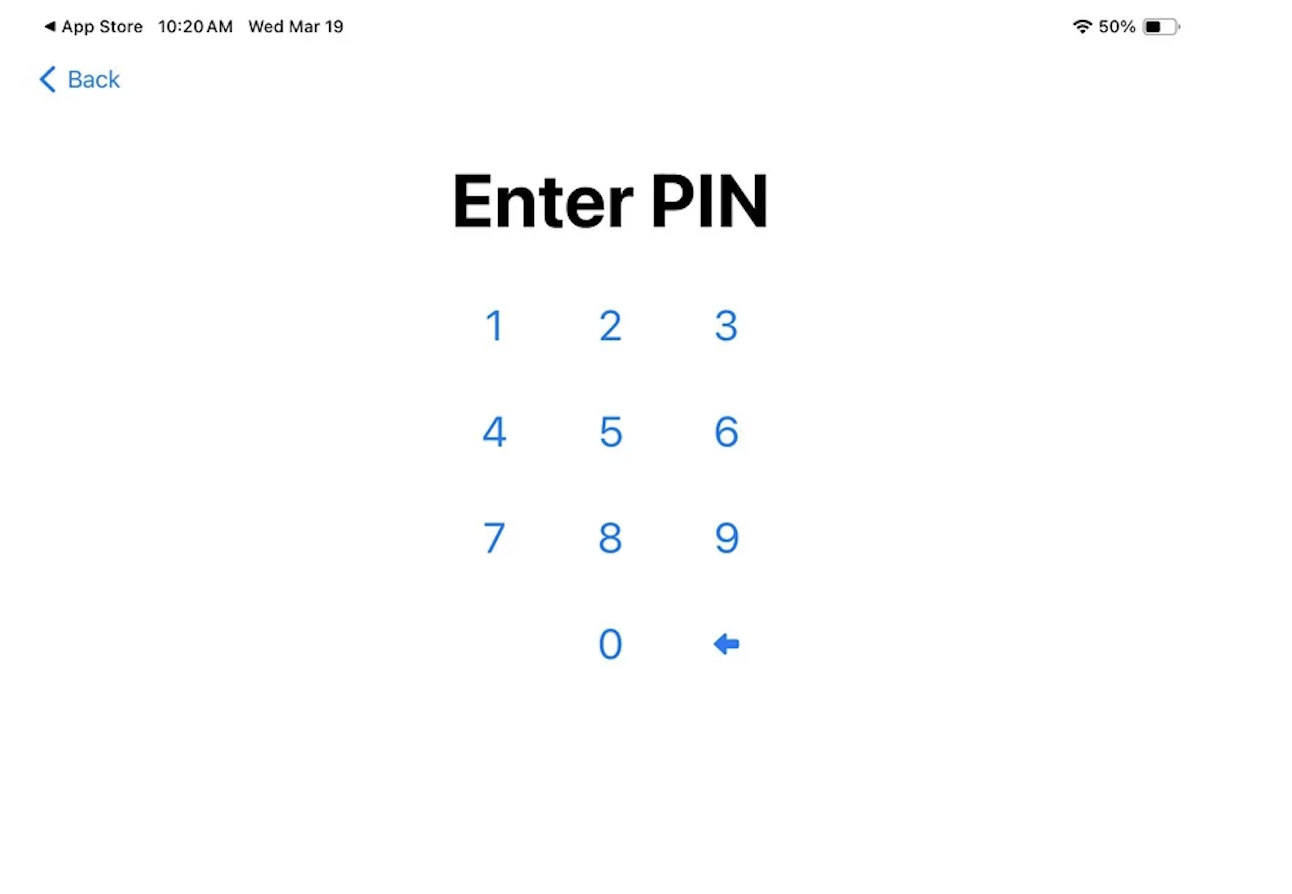 facial recognition kiosk app
