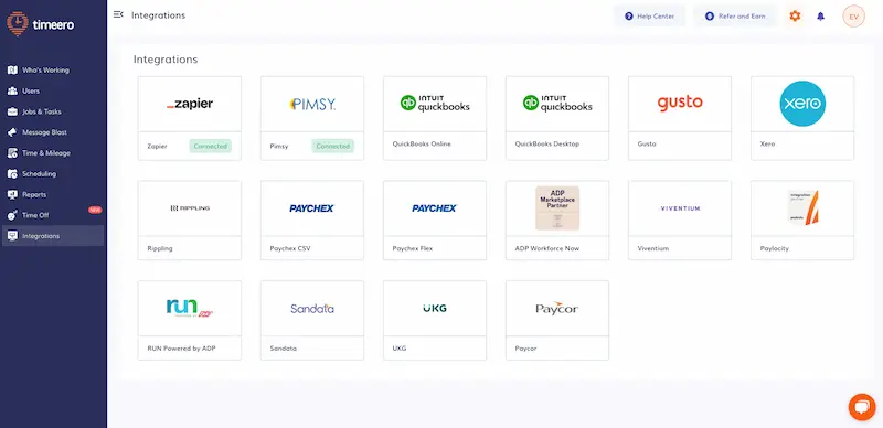 multiple job sites payroll