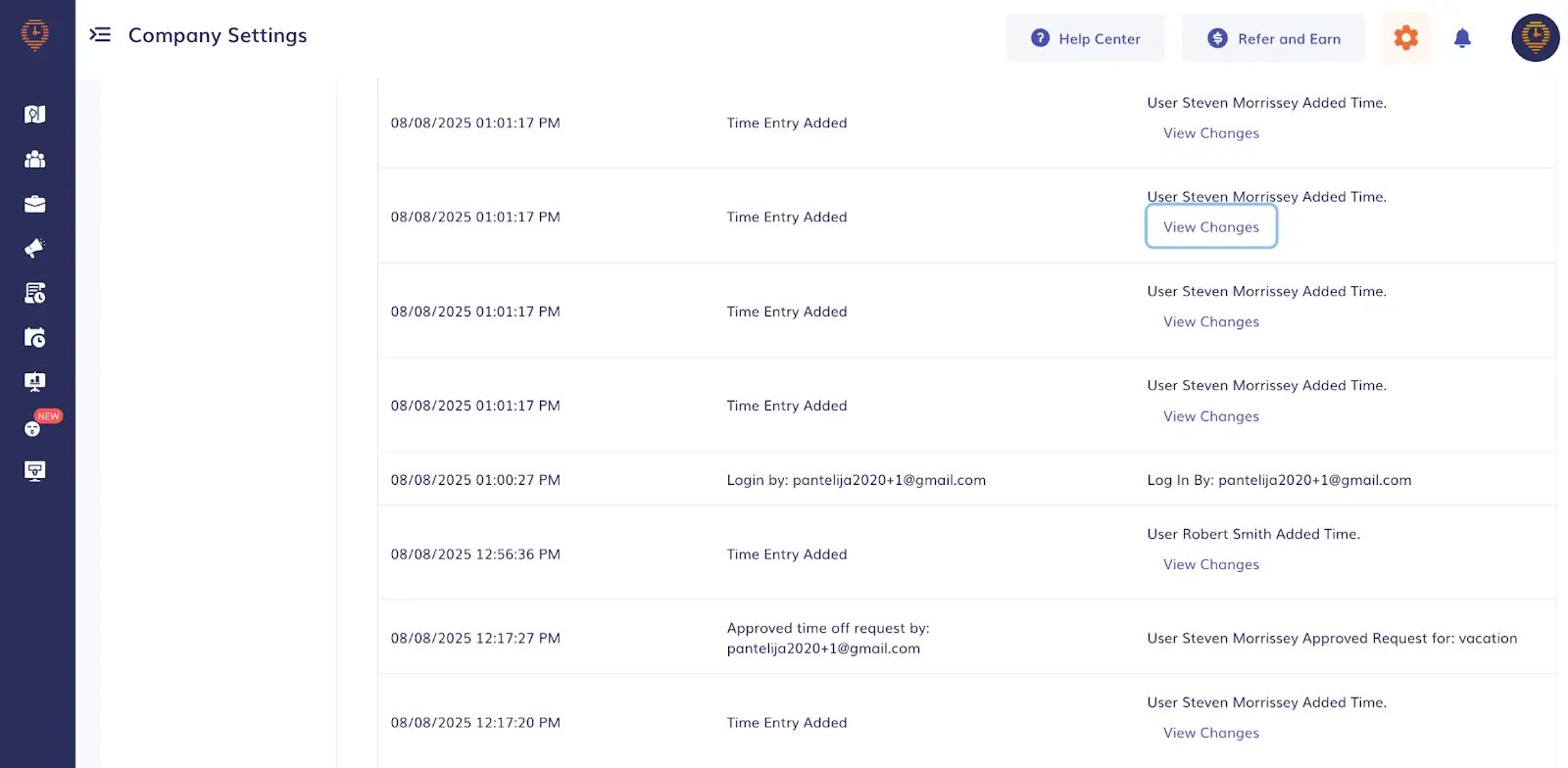 payroll automation timeero