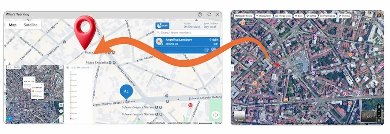QuickBooks Time testing - GPS accuracy issue