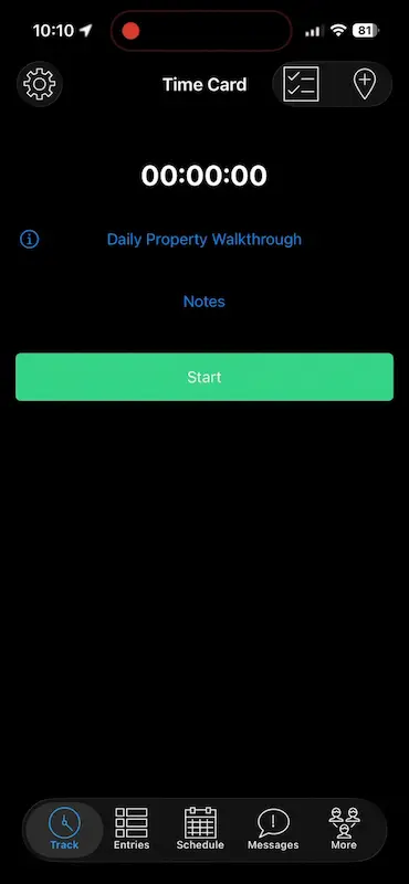 track mileage maintenance