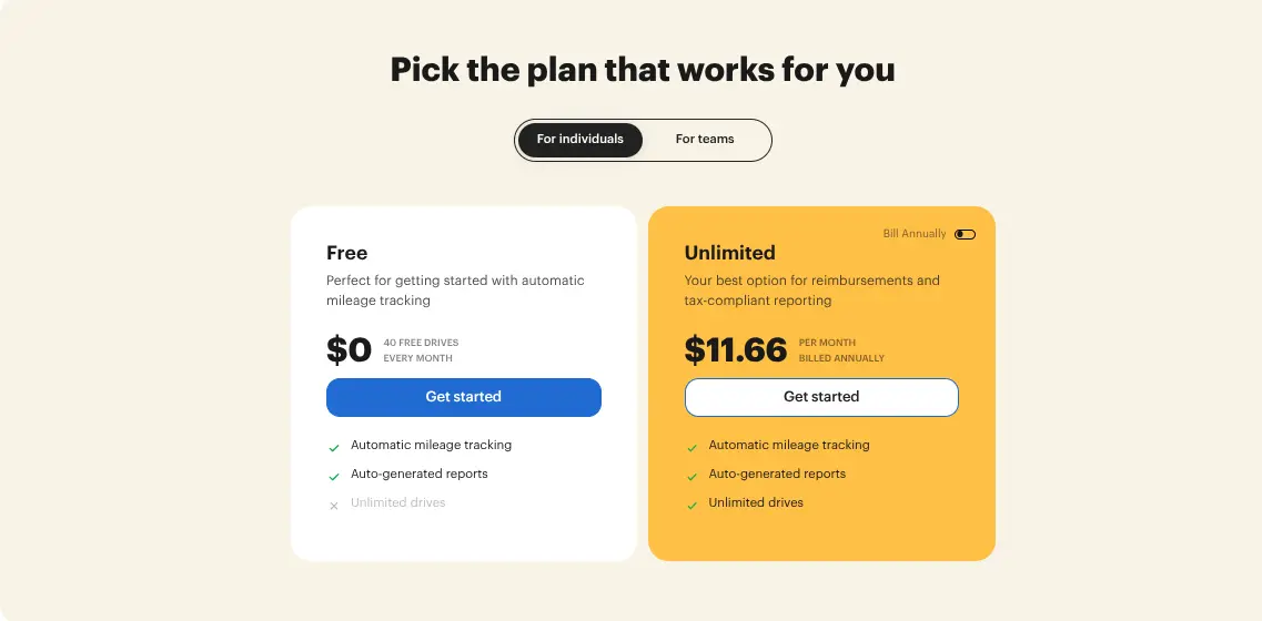 mileiq review pricing individual
