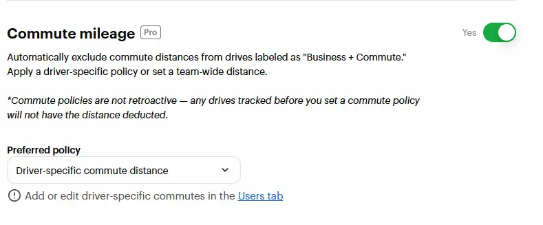mileiq commute milege