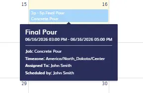 timeero schedule