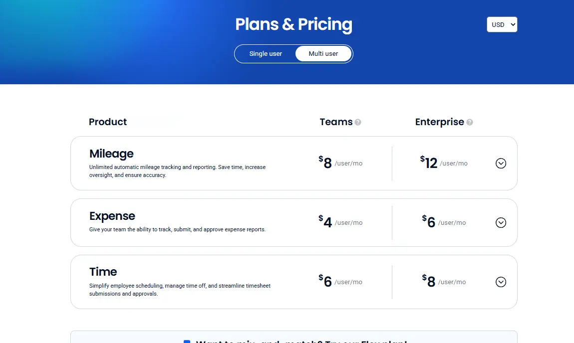 triplog pricing plans 