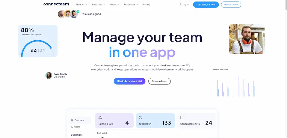 connecteam website
