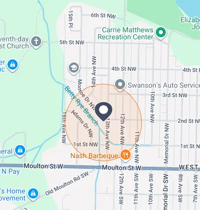 Jibble requires a geofence of at least 300m