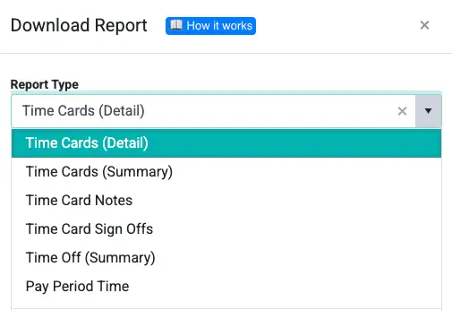 workyard reports