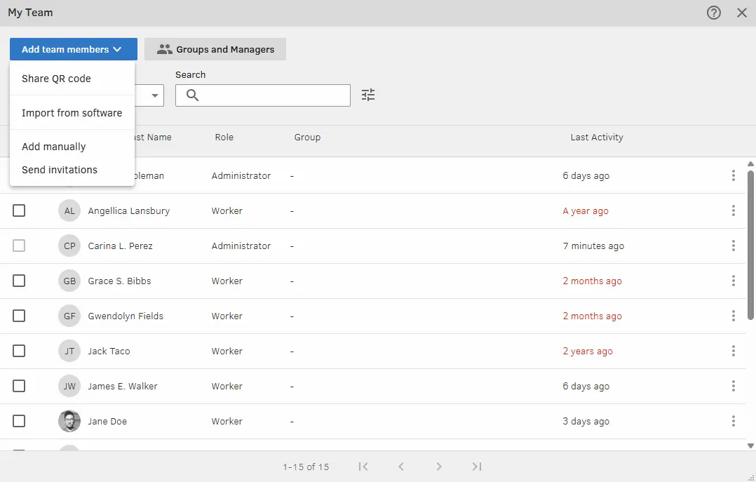QuickBooks TIme Review  adding employees
