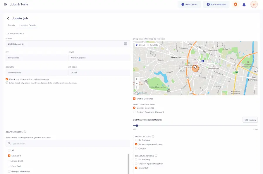 time tracking app for cleaning companies