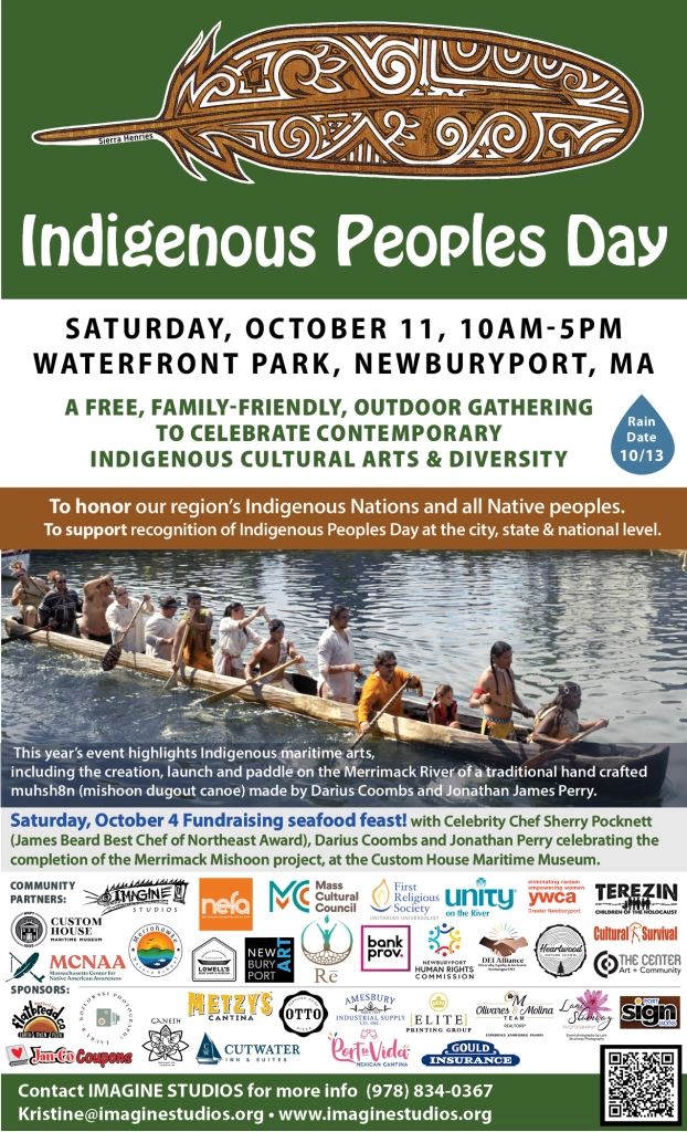 Indigenous Peoples Day: Free, family-friendly outdoor gathering celebrates traditional and contemporary Indigenous cultural arts, knowledge and diversity, honoring our region’s Indigenous communities and all Native Peoples.
